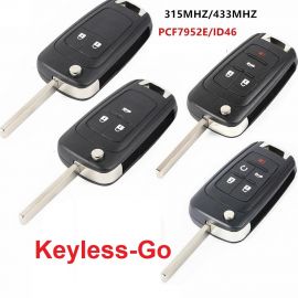 5pcs Original CG MB 08 Version Keyless Go Key 2-in-1 315MHz/433MHz