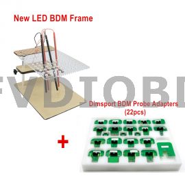 FVDI Abrites Commander Factory New LED BDM Frame 22pcs Dimsport BDM